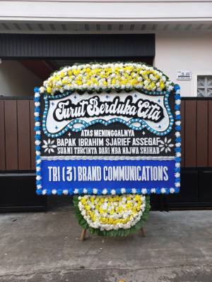 Papan Bunga Duka di Potorono